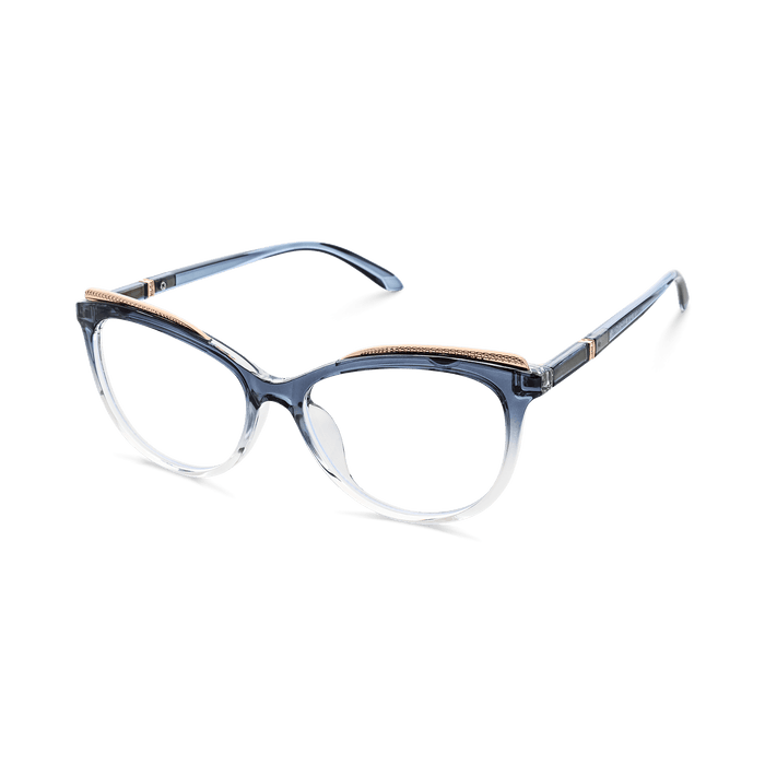 Eydology Everly Gradient Blue Glasses 3