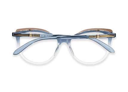Eydology Everly Gradient Blue Glasses 4