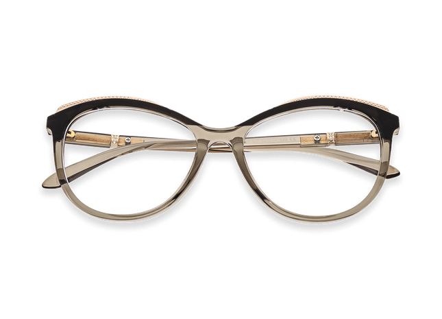 Eydology Everly Semi Black Green Glasses 1