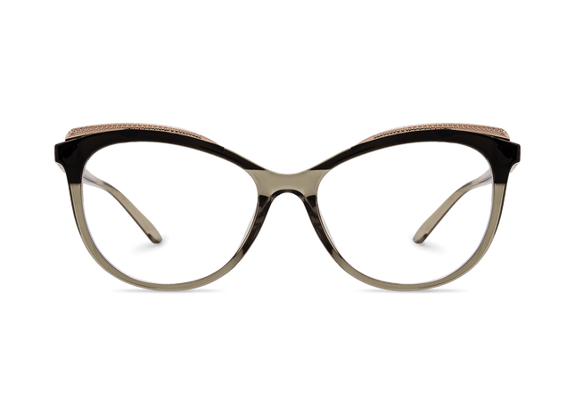 Eydology Everly Semi Black Green Glasses 2