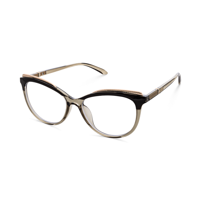 Eydology Everly Semi Black Green Glasses 3