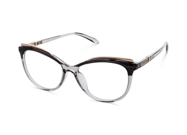 Eydology Everly Semi Black Grey Glasses 3
