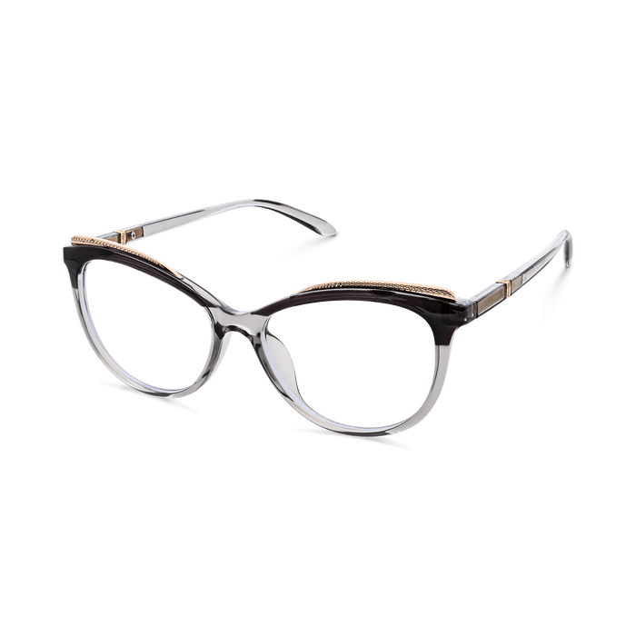 Eydology Everly Semi Black Grey Glasses 3