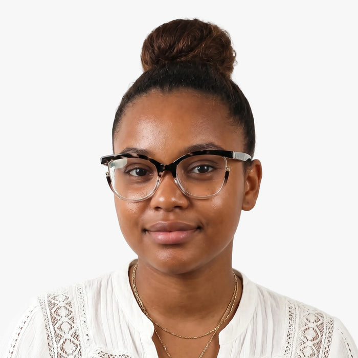 Eydology Farrah Black Tortoise Eyeglasses 4