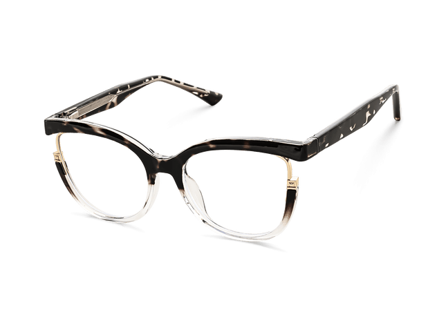 Eydology Farrah Black Tortoise Eyeglasses 5
