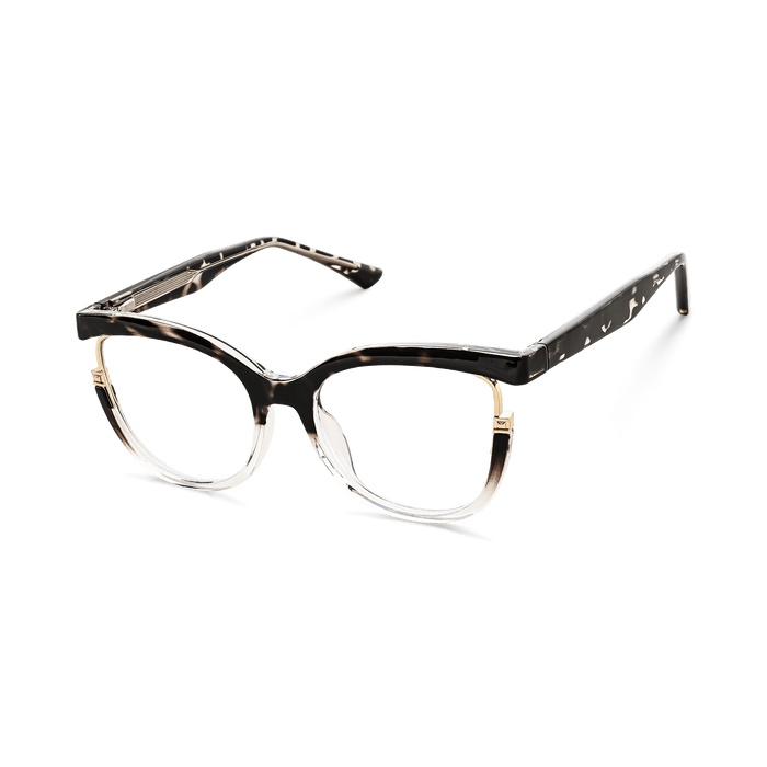 Eydology Farrah Black Tortoise Eyeglasses 5