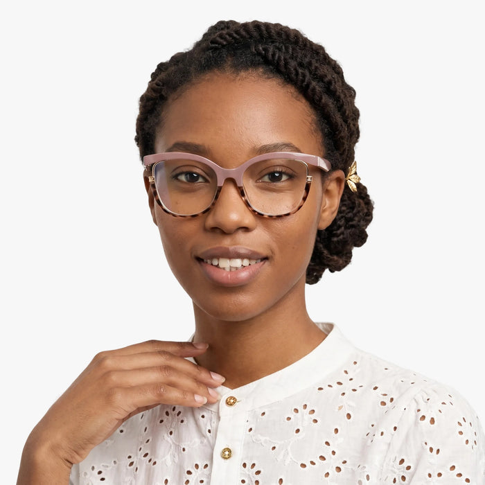 Eydology Farrah Dusty Pink Eyeglasses 3