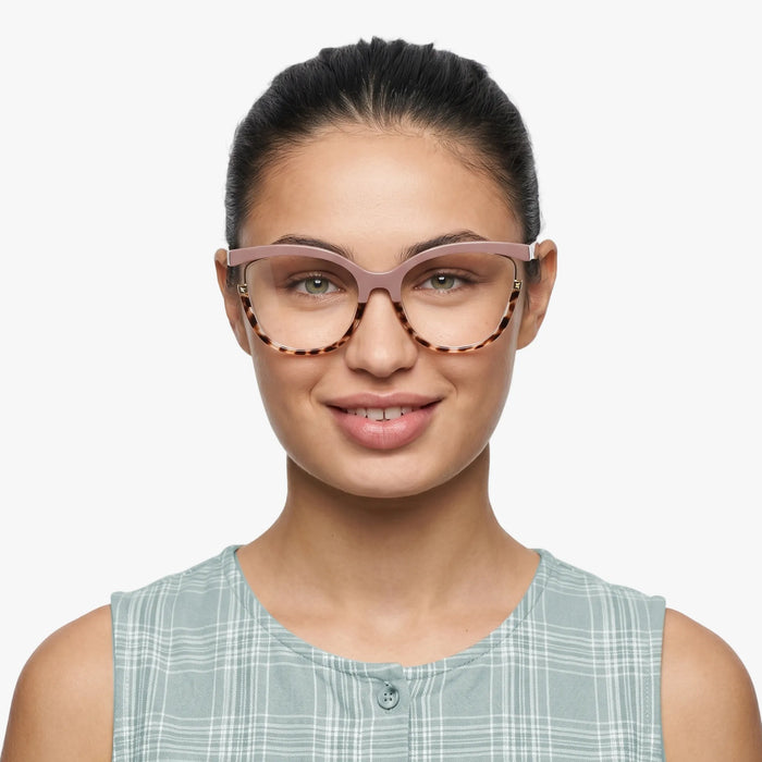 Eydology Farrah Dusty Pink Eyeglasses 4