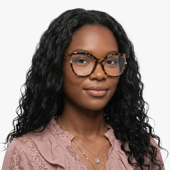 Eydology Farrah Tortoise Eyeglasses 3