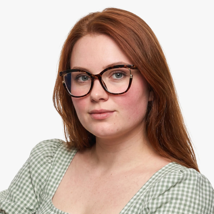 Eydology Farrah Tortoise Eyeglasses 4