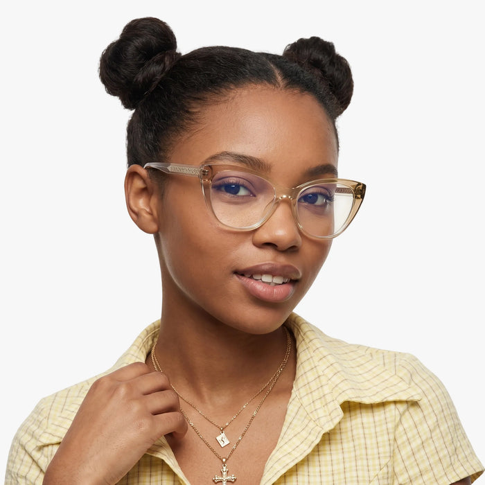Eydology Fatima Gradient Brown Glasses 4