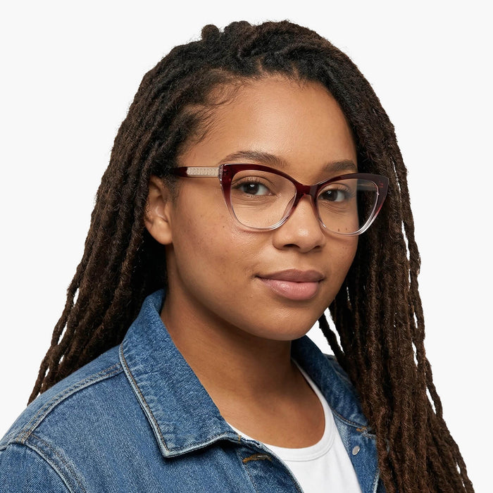 Eydology Fatima Gradient Wine Red Glasses 3