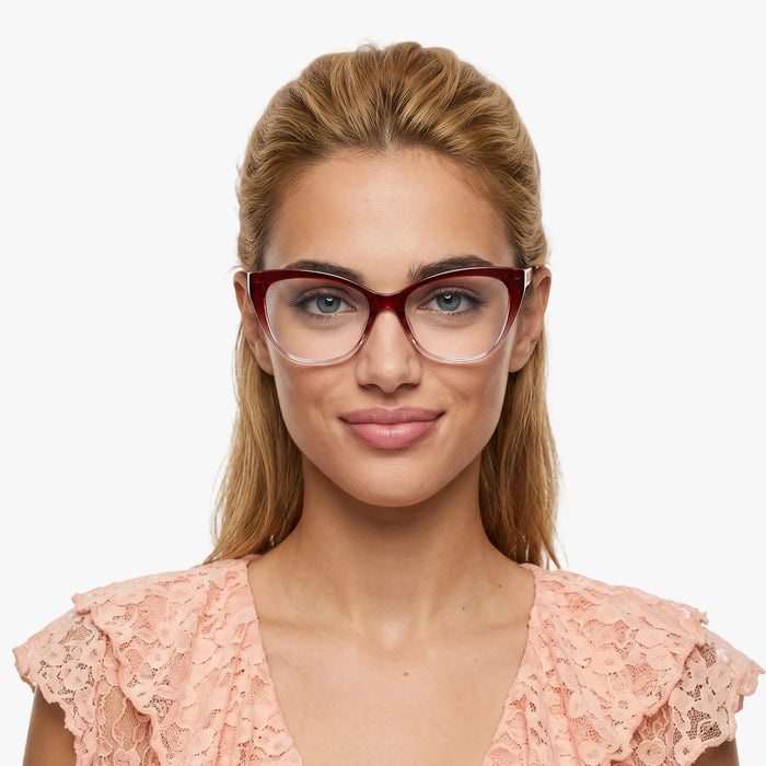 Eydology Fatima Gradient Wine Red Glasses 4