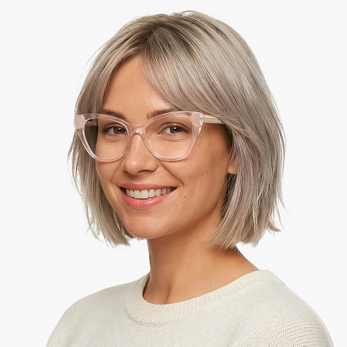 Eydology Fatima Light Pink Glasses 3