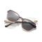 Eydology Flora Gold Polarized Gradient Rose Smoke Lens Clip on Sunglasses 1