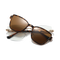 Eydology Flora Gold+Tortoise/Polarized Brown Lens Clip on Sunglasses 1