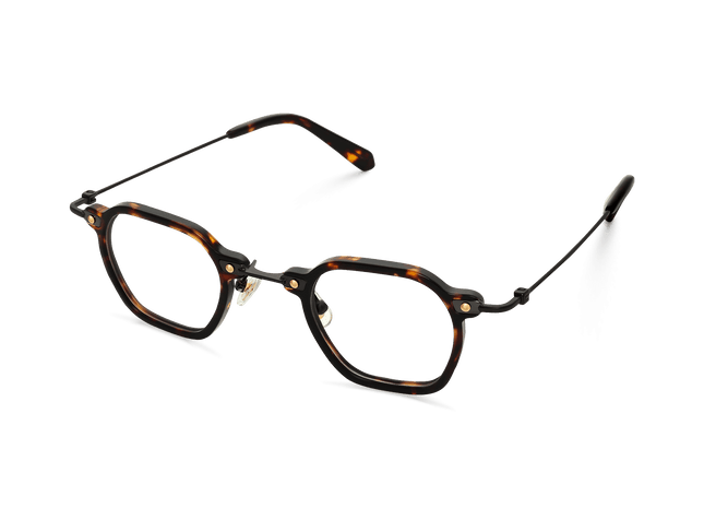 Eydology Foster Amber Tortoise Glasses 3