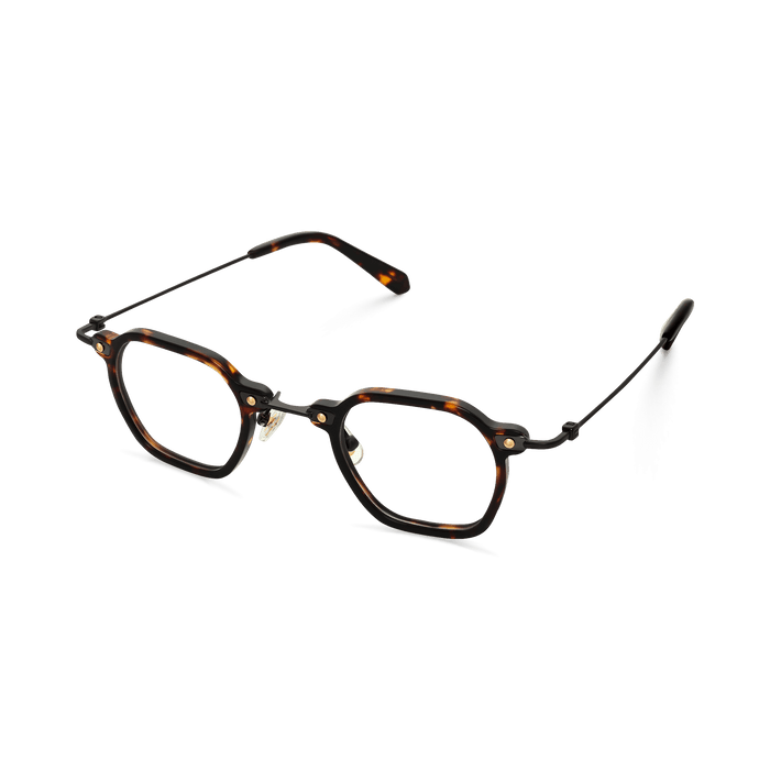 Eydology Foster Amber Tortoise Glasses 3