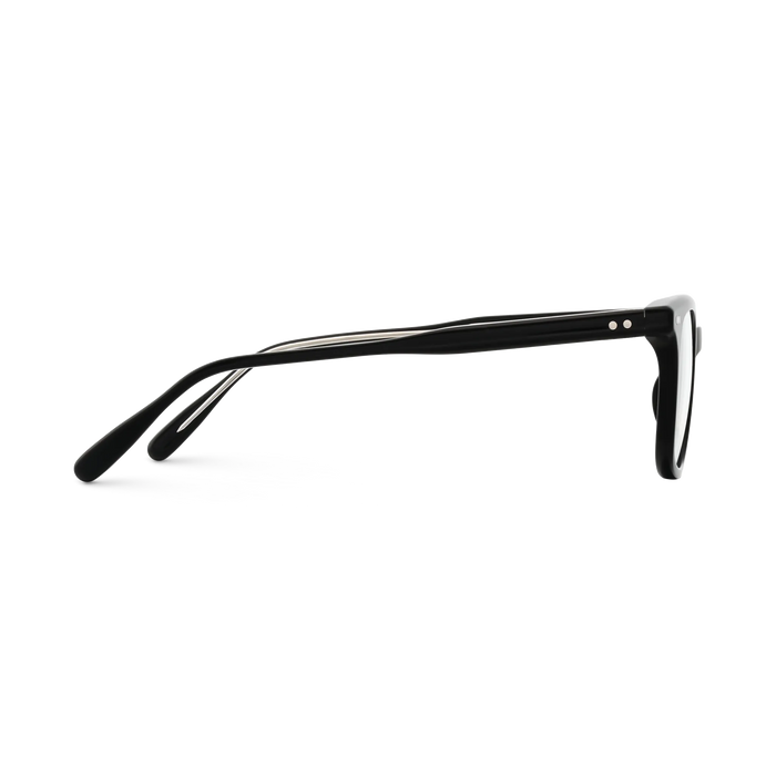 Eydology Frankie Black Square Men's Glasses 4