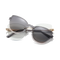 Eydology Freya Grey to Pink Gradient / Polarized Grey to Pink Lens Clip on Sunglasses 1