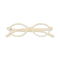 Eydology Gage Beige Glasses 1