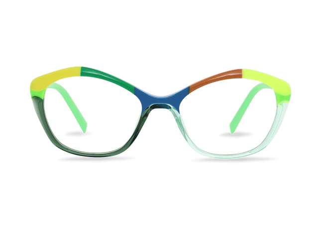 Eydology Giavanna Green Glasses 1