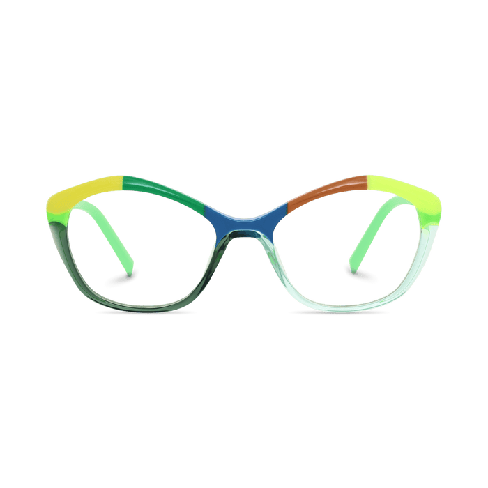 Eydology Giavanna Green Glasses 1