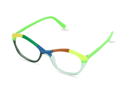 Eydology Giavanna Green Glasses 2