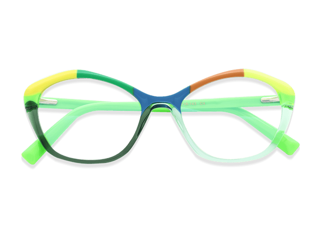 Eydology Giavanna Green Glasses 3