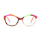 Eydology Giavanna Orange Glasses 1