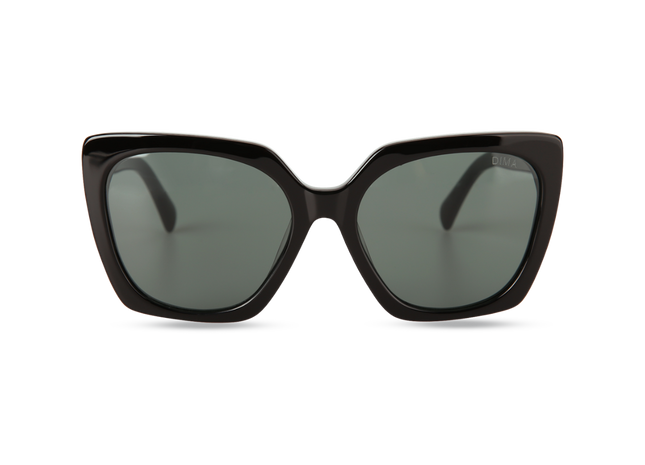 Eydology Gina Black Frame G15 Lens Sunglasses 1