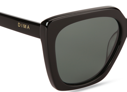 Eydology Gina Black Frame G15 Lens Sunglasses 5
