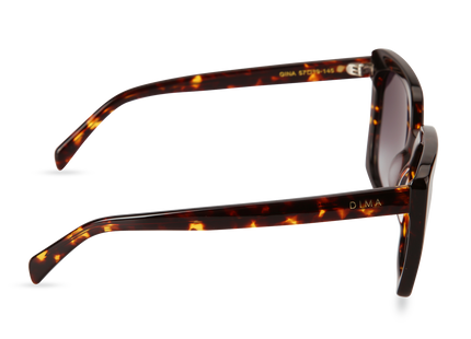 Eydology Gina Dark Tortoise Frame Grey Gradient Lens Sunglasses 3