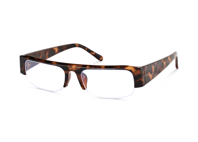 Eydology Giselle Tortoise Rectangle Glasses 3