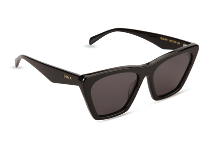 Eydology Gleam Black Frame Grey Lens Sunglasses 2