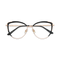 Eydology Gracie Black Cat Eye Glasses 1