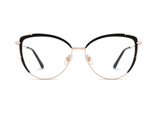 Eydology Gracie Black Cat Eye Glasses 2