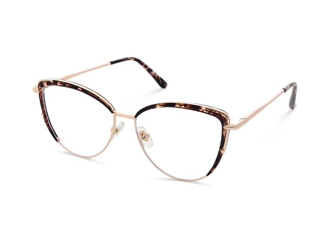 Eydology Gracie Espresso Tortoise Cat Eye Glasses 3