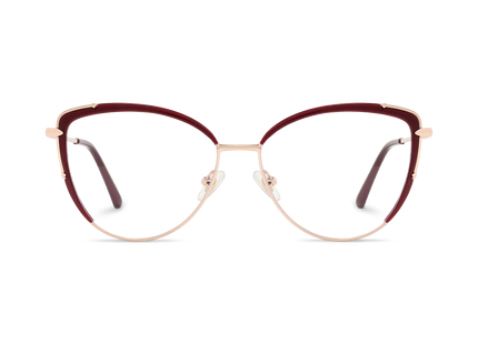 Eydology Gracie Red Cat Eye Glasses 2