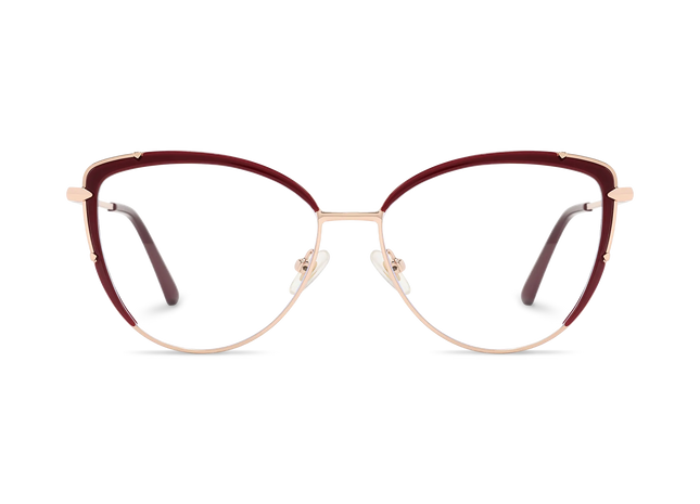 Eydology Gracie Red Cat Eye Glasses 2