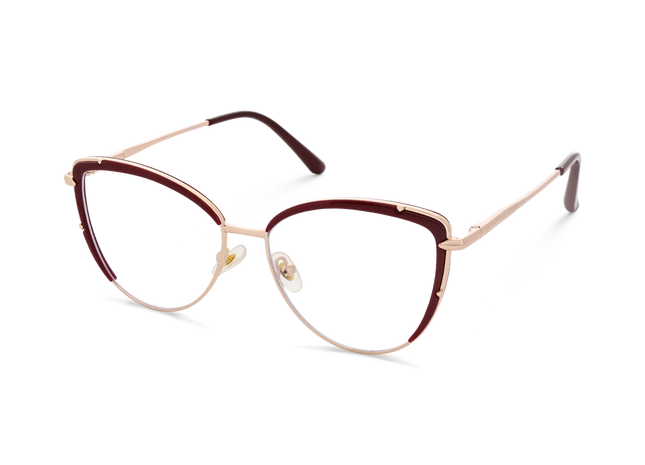 Eydology Gracie Red Cat Eye Glasses 3