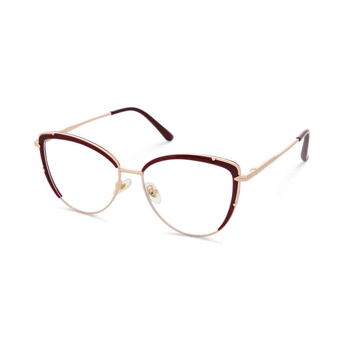 Eydology Gracie Red Cat Eye Glasses 3