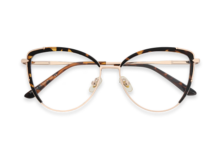 Eydology Gracie Tortoise Cat Eye Glasses 1