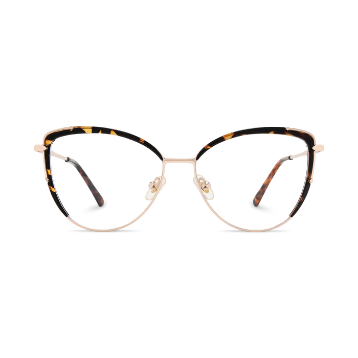Eydology Gracie Tortoise Cat Eye Glasses 2