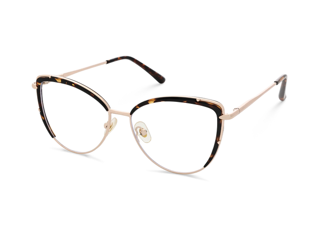 Eydology Gracie Tortoise Cat Eye Glasses 3