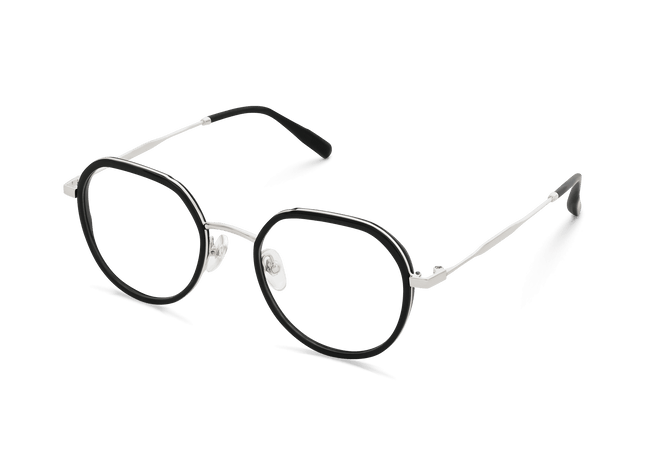 Eydology Graham Black/Silver Glasses 3