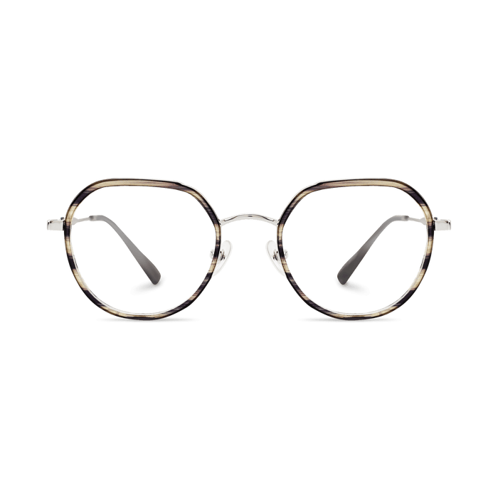 Eydology Graham Grey Demi/Silver Glasses 2