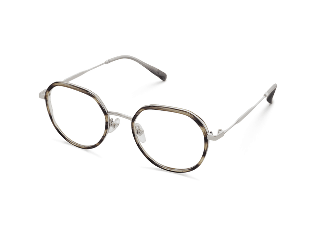 Eydology Graham Grey Demi/Silver Glasses 3