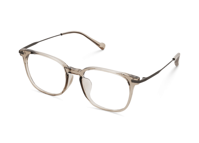 Eydology Gustavo Clear Brown/Gun Glasses 5