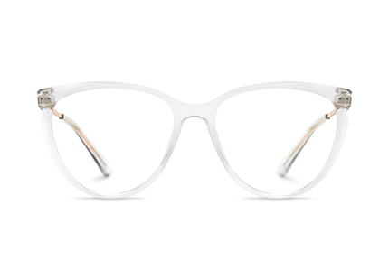 Eydology Hallie Clear Women's Cat Eye Glasses 2